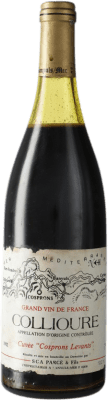 71,95 € Envoi gratuit | Vin rouge Mas Blanc Colliure Cosprons Levants 1982 A.O.C. Côtes du Roussillon Languedoc-Roussillon France Grenache Bouteille 75 cl