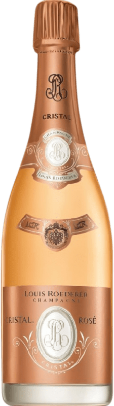659,95 € Free Shipping | Rosé Sparkling Wine Louis Roederer Cristal Brut Rosé Grand Reserve — Long Barrel-Aged A.O.C. Champagne Champagne France Pinot Noir, Chardonnay Bottle 75 cl