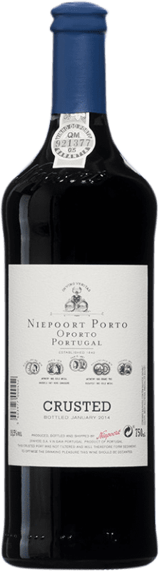 27,95 € Free Shipping | Fortified wine Niepoort Crusted I.G. Porto Porto Portugal Touriga Franca, Touriga Nacional, Tinta Roriz Bottle 75 cl
