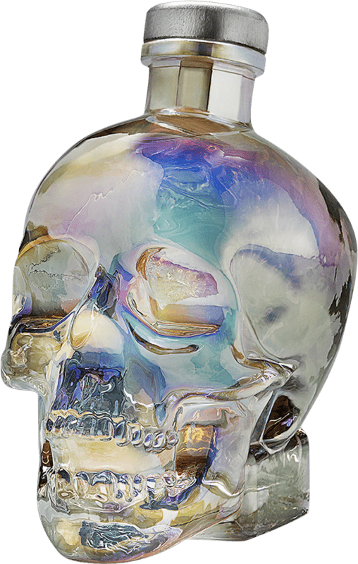 138,95 € 送料無料 | ウォッカ Brockmans Crystal Head Aurora カナダ 特別なボトル 1,75 L