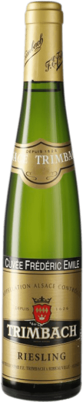 48,95 € Envio grátis | Vinho branco Domaine Trimbach Cuvée Frédéric Émile A.O.C. Alsace Alsácia França Riesling Meia Garrafa 37 cl