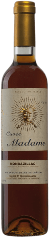 124,95 € Envio grátis | Vinho Branco Château Tirecul La Gravière Madame Cuvée 1998 França Sémillon, Muscadelle Garrafa Medium 50 cl