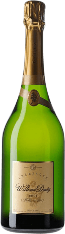 225,95 € Spedizione Gratuita | Spumante bianco Deutz Cuvée William Deutz A.O.C. Champagne champagne Francia Pinot Nero, Chardonnay, Pinot Meunier Bottiglia 75 cl