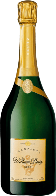 219,95 € Envoi gratuit | Vin Mousseux Blanc Deutz William Deutz Cuvée A.O.C. Champagne Champagne France Pinot Noir, Chardonnay, Pinot Meunier Bouteille 75 cl