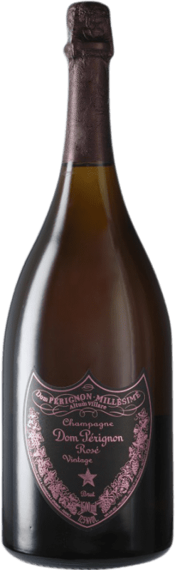 1 685,95 € 免费送货 | 玫瑰气泡酒 Moët & Chandon Dom Pérignon Rosé A.O.C. Champagne 香槟酒 法国 Pinot Black, Chardonnay 瓶子 Magnum 1,5 L