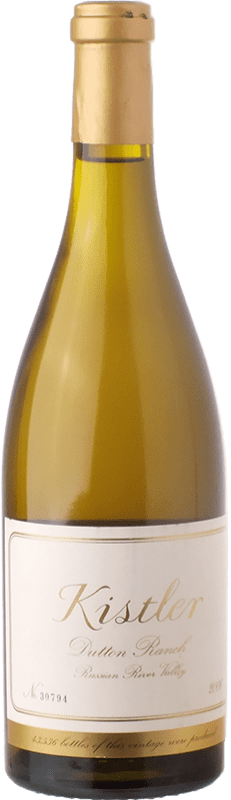 131,95 € Kostenloser Versand | Weißwein Kistler Dutton Ranch I.G. Russian River Valley Kalifornien Vereinigte Staaten Chardonnay Flasche 75 cl