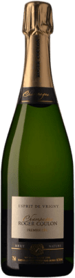 96,95 € Kostenloser Versand | Weißer Sekt Roger Coulon Esprit de Vrigny Brut Natur A.O.C. Champagne Champagner Frankreich Spätburgunder, Chardonnay, Pinot Meunier Flasche 75 cl