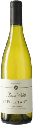 39,95 € Бесплатная доставка | Белое вино Philippe Valette Et Pourtant Франция Chardonnay бутылка 75 cl