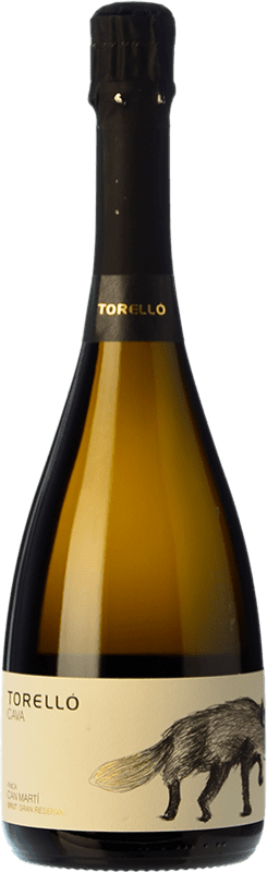 32,95 € Envoi gratuit | Blanc mousseux Torelló Finca Can Martí Brut Grande Réserve Corpinnat Catalogne Espagne Macabeo, Xarel·lo, Chardonnay, Parellada Bouteille 75 cl