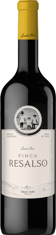 29,95 € Spedizione Gratuita | Vino rosso Emilio Moro Finca Resalso D.O. Ribera del Duero Castilla y León Spagna Tempranillo Bottiglia Magnum 1,5 L