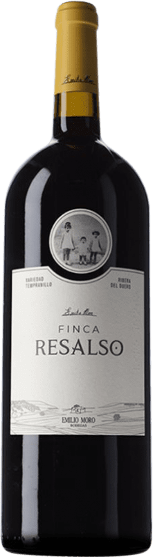 29,95 € Бесплатная доставка | Красное вино Emilio Moro Finca Resalso D.O. Ribera del Duero Кастилия-Леон Испания Tempranillo — Темпранильо Бутылка Магнум 1,5 L