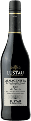 29,95 € Kostenloser Versand | Likörwein Lustau Almacenista José Luis González Obregón Fino del Puerto D.O. Jerez-Xérès-Sherry Andalusien Spanien Palomino Fino Medium Flasche 50 cl