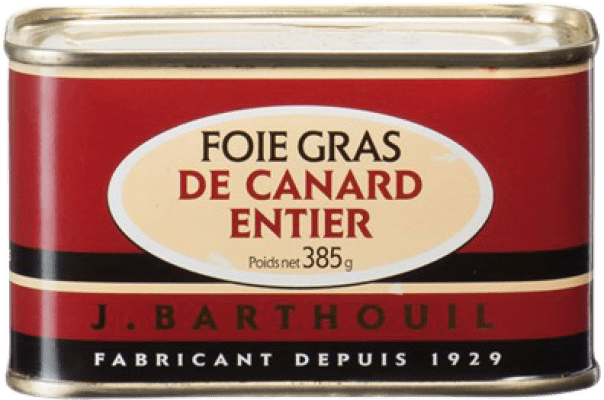 66,95 € Spedizione Gratuita | Foie y Patés J. Barthouil Foie de Canard Entier Francia