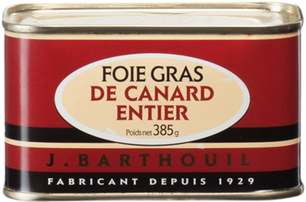 66,95 € Envio grátis | Foie y Patés J. Barthouil Foie de Canard Entier França