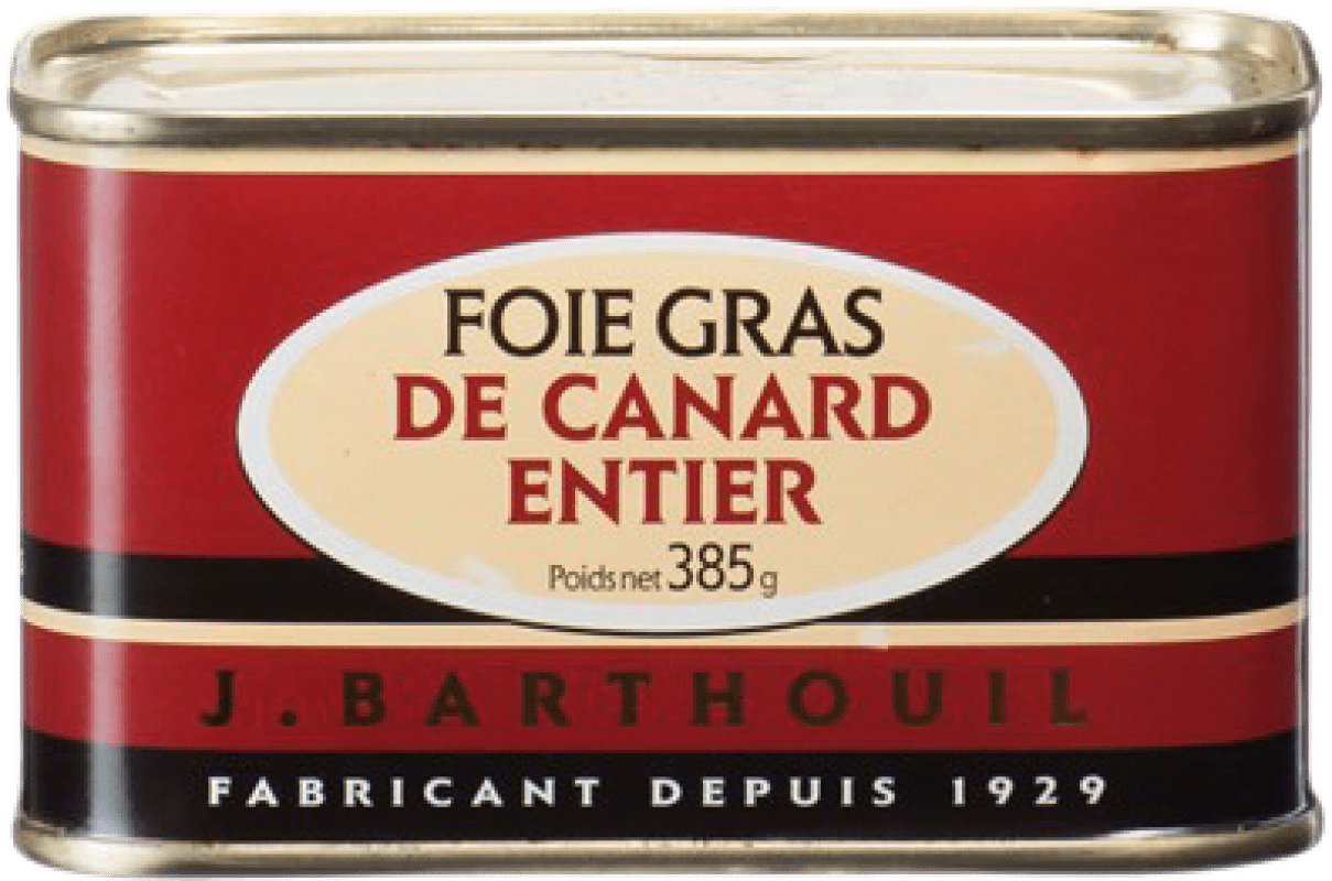 69,95 € 送料無料 | フォアグラとパテ J. Barthouil Foie de Canard Entier フランス