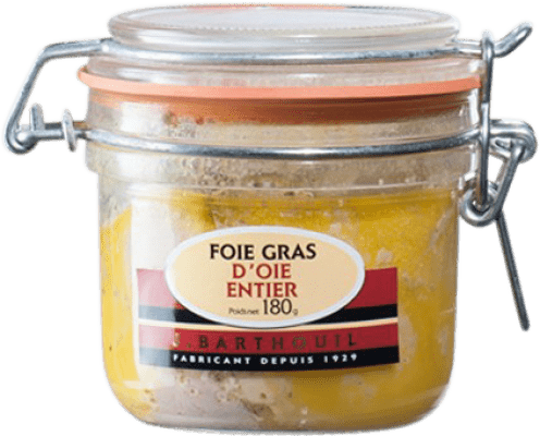 49,95 € Free Shipping | Foie Gras and Pâtés J. Barthouil Foie d'Oie Entier France