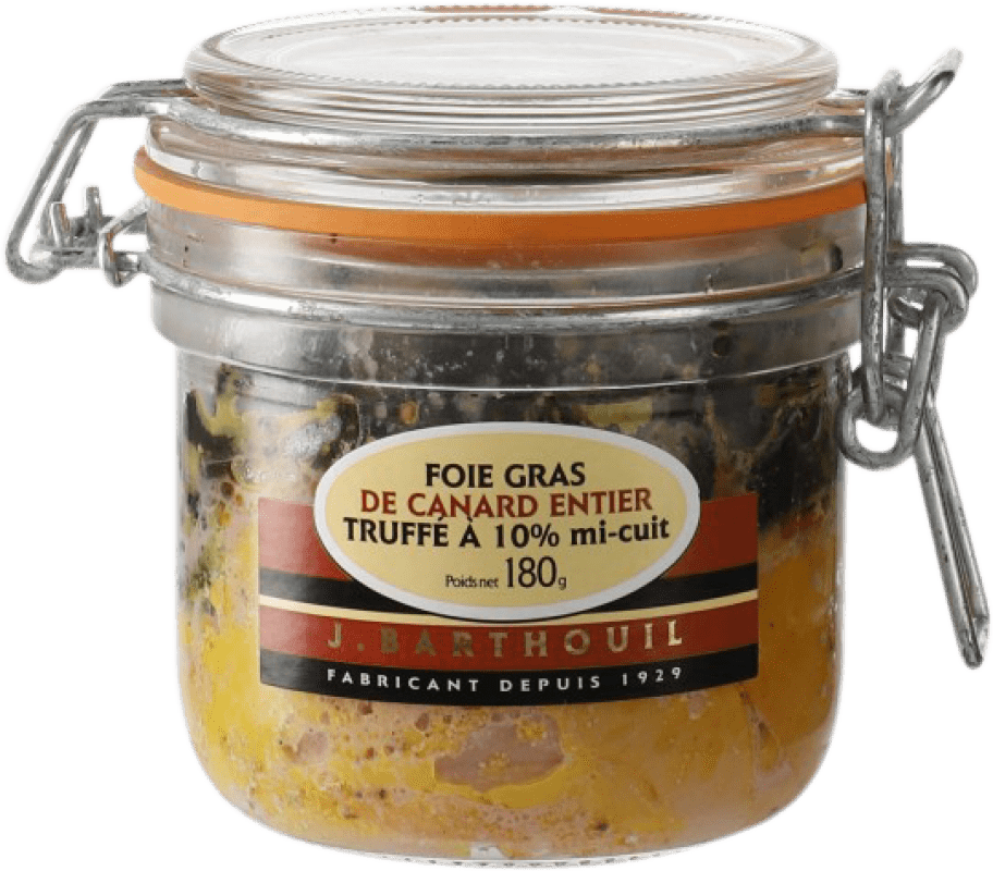 64,95 € Envío gratis | Foies y Patés J. Barthouil Foie Gras de Canard Truffé Francia