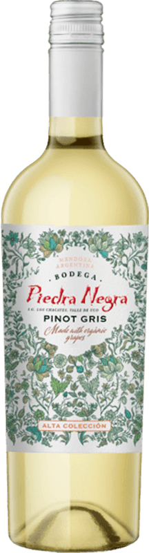 15,95 € Kostenloser Versand | Weißwein Lurton Piedra Negra Alta Colección I.G. Valle de Uco Mendoza Argentinien Pinot Gris — Grauburgunder Flasche 75 cl