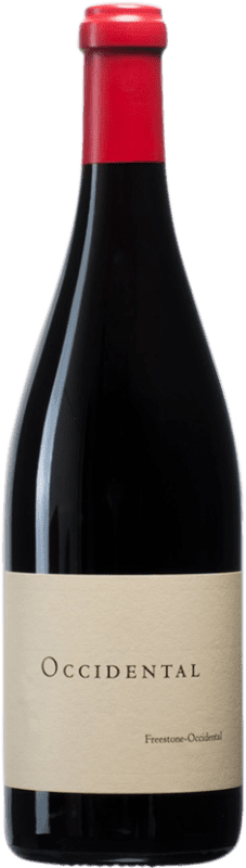 118,95 € Envío gratis | Vino tinto Occidental-Kistler Freestone I.G. Sonoma Coast California Estados Unidos Pinot Negro Botella 75 cl