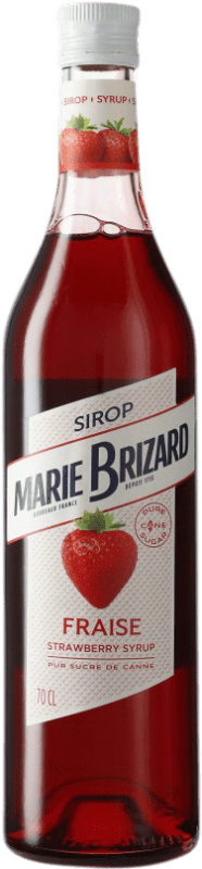 14,95 € Бесплатная доставка | Ликёры Marie Brizard Франция 70 cl Fraise — Клубника Без алкоголя