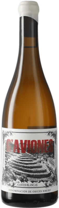 24,95 € Free Shipping | White wine O Morto G'Aviones Castes Blancas D.O. Ribeiro Galicia Spain Godello, Loureiro, Treixadura, Albariño, Lado Bottle 75 cl