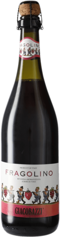 4,95 € Free Shipping | Red sparkling Giacobazzi Fragolino Italy Lambrusco Bottle 75 cl