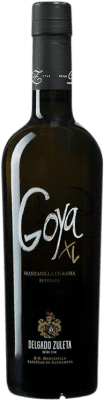 28,95 € 免费送货 | 强化酒 Delgado Zuleta Goya XL D.O. Manzanilla-Sanlúcar de Barrameda 桑卢卡尔德巴拉梅达 西班牙 Palomino Fino 瓶子 Medium 50 cl