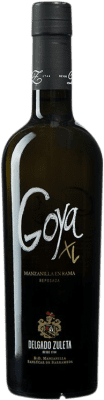 28,95 € Envio grátis | Vinho fortificado Delgado Zuleta Goya XL D.O. Manzanilla-Sanlúcar de Barrameda Sanlúcar de Barrameda Espanha Palomino Fino Garrafa Medium 50 cl