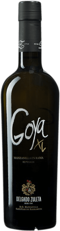 29,95 € 送料無料 | 酒精強化ワイン Delgado Zuleta Goya XL D.O. Manzanilla-Sanlúcar de Barrameda Sanlúcar de Barrameda スペイン Palomino Fino ミディアムボトル 50 cl