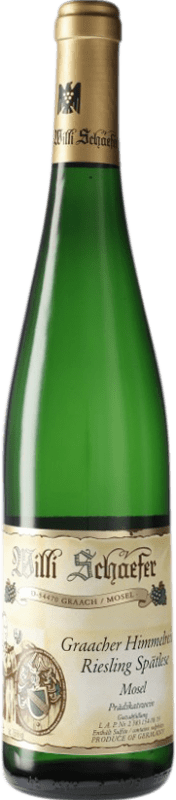 52,95 € Envío gratis | Vino blanco Willi Schaefer Graacher Himmelreich Spätlese Q.b.A. Mosel Alemania Riesling Botella 75 cl