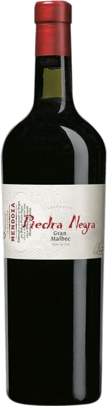 54,95 € 送料無料 | 赤ワイン Lurton Piedra Negra Gran 高齢者 I.G. Mendoza メンドーサ アルゼンチン Malbec ボトル 75 cl