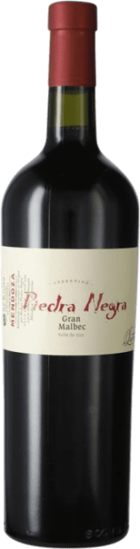 32,95 € Free Shipping | Red wine Piedra Negra Gran Piedra Negra I.G. Mendoza Mendoza Argentina Malbec Bottle 75 cl