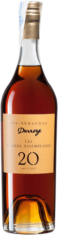 85,95 € Envio grátis | Armagnac Francis Darroze Grand Assemblage I.G.P. Bas Armagnac França 20 Anos Garrafa 70 cl