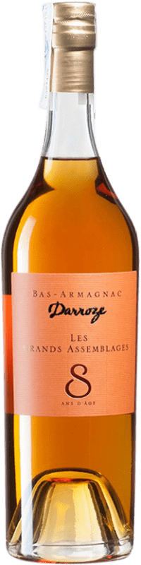 45,95 € Envio grátis | Armagnac Francis Darroze Grand Assemblage I.G.P. Bas Armagnac França 8 Anos Garrafa 70 cl