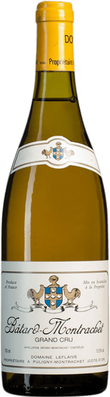 1 357,95 € Envio grátis | Vinho branco Olivier Leflaive Grand Cru 1990 A.O.C. Bâtard-Montrachet Borgonha França Chardonnay Garrafa 75 cl