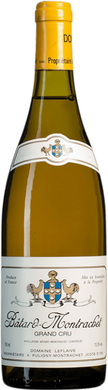 1 357,95 € Envío gratis | Vino blanco Olivier Leflaive Grand Cru 1990 A.O.C. Bâtard-Montrachet Borgoña Francia Chardonnay Botella 75 cl