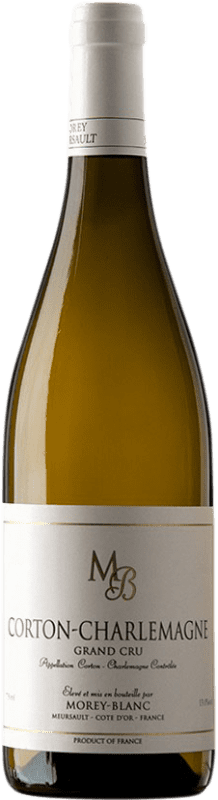 186,95 € Envío gratis | Vino blanco Marc Morey Grand Cru A.O.C. Corton-Charlemagne Borgoña Francia Chardonnay Botella 75 cl
