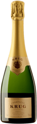 166,95 € Envio grátis | Espumante branco Krug Grande Cuvée Brut A.O.C. Champagne Champagne França Pinot Preto, Chardonnay, Pinot Meunier Meia Garrafa 37 cl