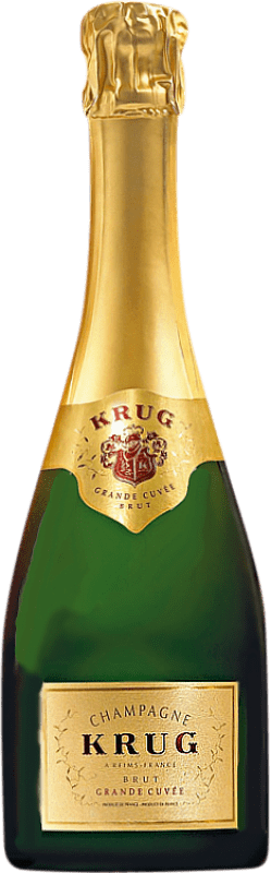168,95 € Envoi gratuit | Vin Mousseux Blanc Krug Brut Grande Cuvée A.O.C. Champagne Champagne France Pinot Noir, Chardonnay, Pinot Meunier Demi-Bouteille 37 cl