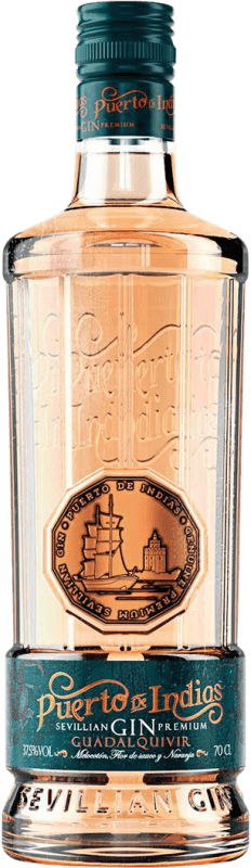 22,95 € 免费送货 | 金酒 Puerto de Indias Guadalquivir 安达卢西亚 西班牙 瓶子 70 cl
