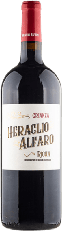 21,95 € Free Shipping | Red Wine Terras Gauda Heraclio Alfaro Crianza — Aged D.O.Ca. Rioja Spain Tempranillo, Garnacha — Grenache, Graciano Magnum Bottle 1,5 L
