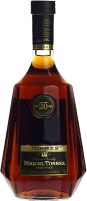 57,95 € Envio grátis | Brandy Conhaque Torres Hors d'Âge Superior D.O. Penedès Catalunha Espanha 20 Anos Garrafa 70 cl