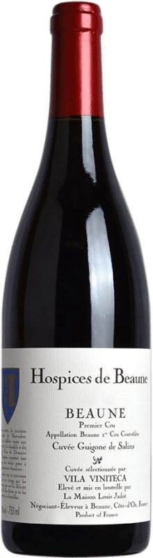 91,95 € Бесплатная доставка | Красное вино Louis Jadot Hospices de Beaune 1er Cru Guigone de Salins A.O.C. Beaune Бургундия Франция Pinot Black бутылка 75 cl