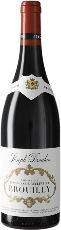 28,95 € Free Shipping | Red wine Joseph Drouhin Hospices de Belleville Brouilly A.O.C. Beaujolais Burgundy France Bottle 75 cl