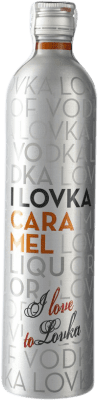 10,95 € 免费送货 | 伏特加 Casalbor Ilovka Caramelo 西班牙 瓶子 70 cl