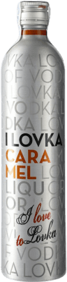 11,95 € Spedizione Gratuita | Vodka Casalbor Ilovka Spagna 70 cl Caramel — Caramello