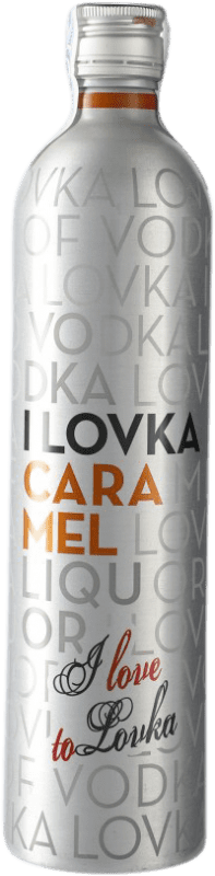 10,95 € 免费送货 | 伏特加 Casalbor Ilovka Caramelo 西班牙 瓶子 70 cl