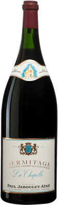 7 914,95 € Spedizione Gratuita | Vino rosso Paul Jaboulet Aîné La Chapelle A.O.C. Hermitage Francia Syrah Bottiglia Balthazar 12 L