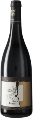 104,95 € Бесплатная доставка | Красное вино Georges-Vernay La Dame Brune A.O.C. Saint-Joseph Франция Syrah бутылка 75 cl