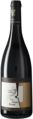 109,95 € Envio grátis | Vinho tinto Georges-Vernay La Dame Brune A.O.C. Saint-Joseph França Syrah Garrafa 75 cl
